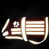 SafetyPUP XD® Paws & Stripes Reflective Dog Vest